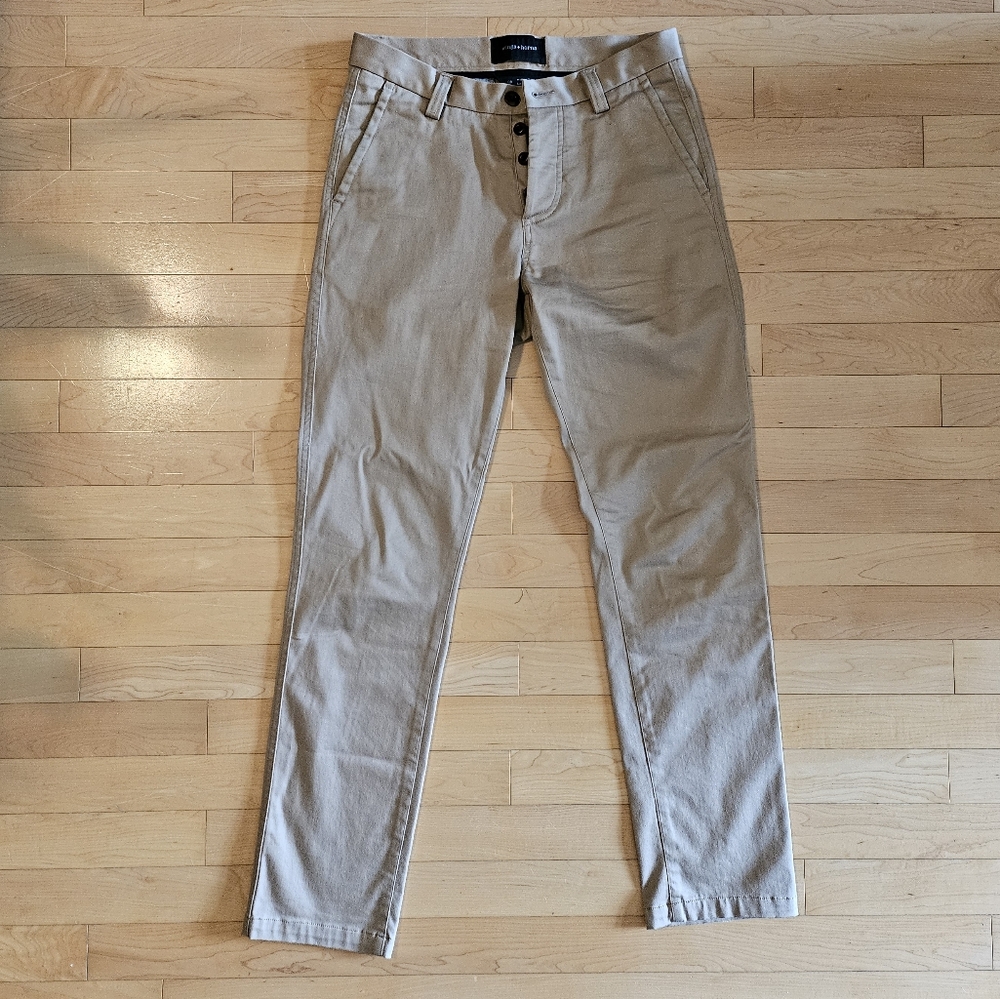Wings + horns beige chinos 28